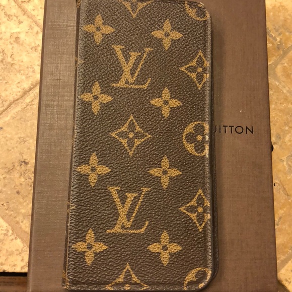 Louis Vuitton iPhone 6plus folio monogram - Picture 1 of 8
